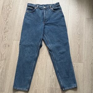 Monki Classic Blue Denim Jeans